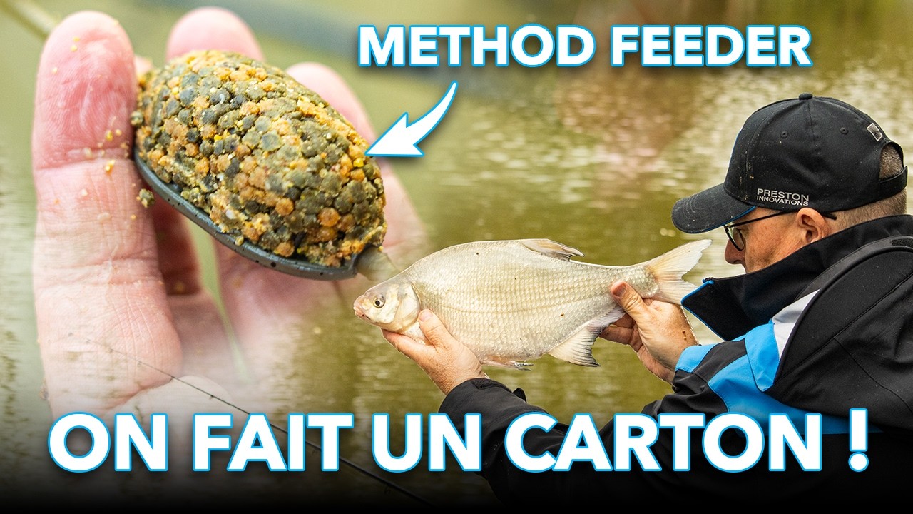 PÊCHE AU METHOD FEEDER EN RIVIÈRE - ON FAIT UN CARTON