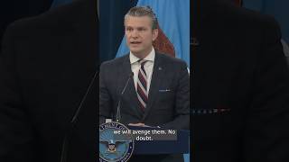 'We will avenge them': Hegseth says about 6 service members killed in Iranian drone strike