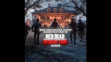 Who Destroyed Every Red Dead Gang? [4K]😈🔥 | Red Dead Redemption #shorts