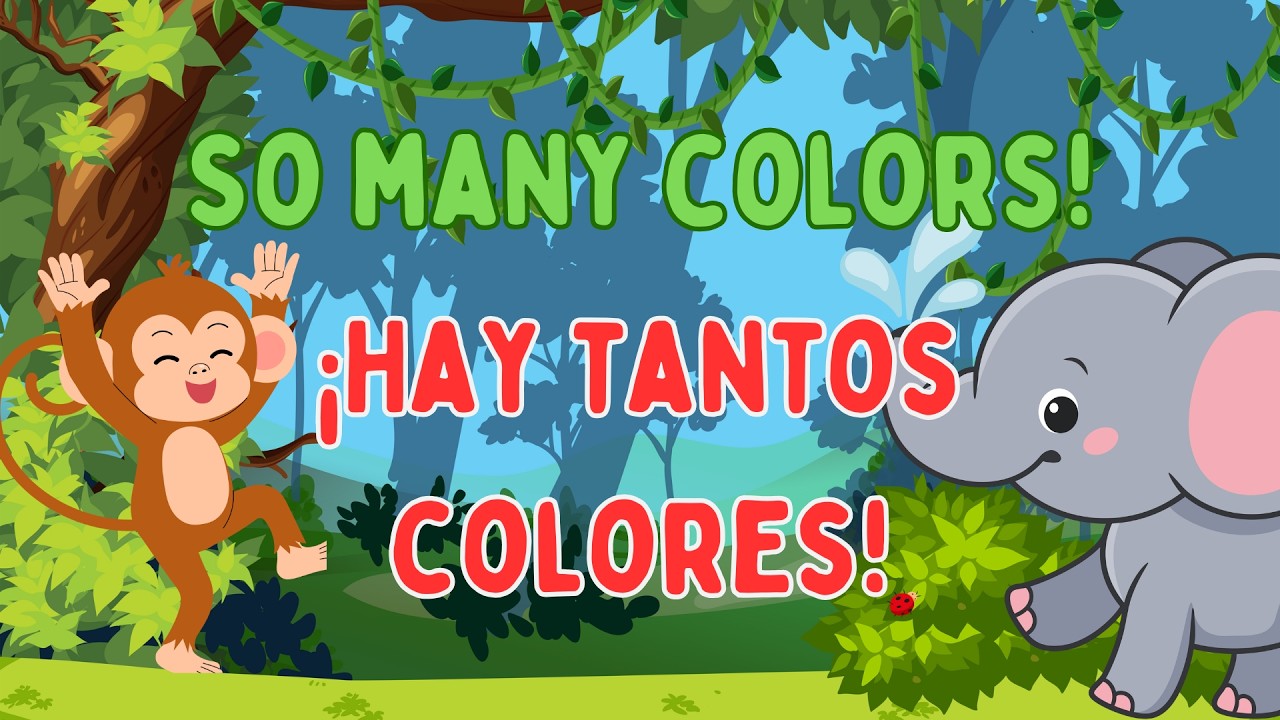 Colors - Colores (Learn English and Spanish as you Sing Along with Estepe Music, Jr.!)