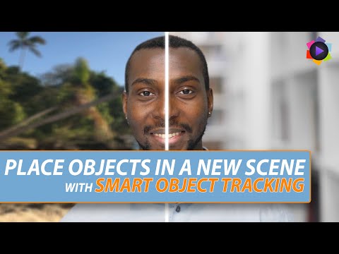 How to Place Objects into a New Scene with Smart Object Tracking