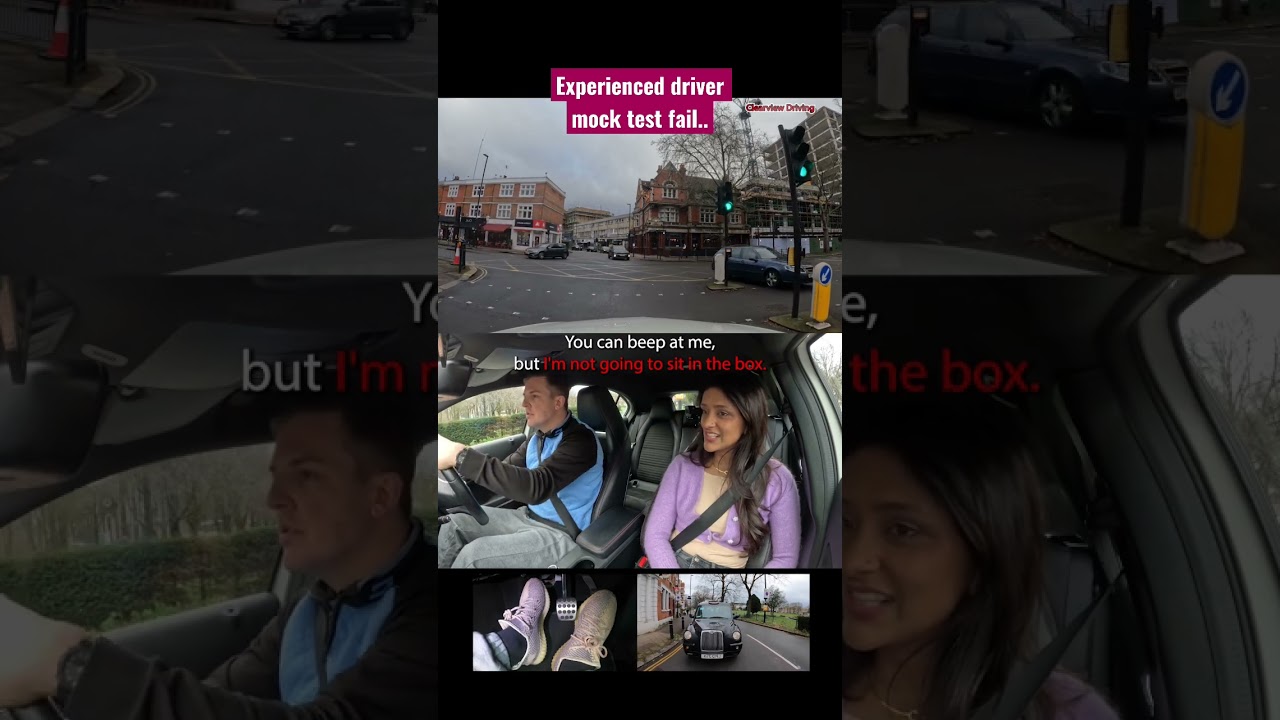 Experienced driver mock test FAIL 