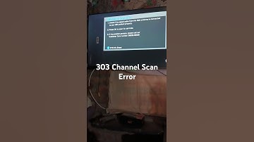 D2H 303 channel Scan error #solution #d2h