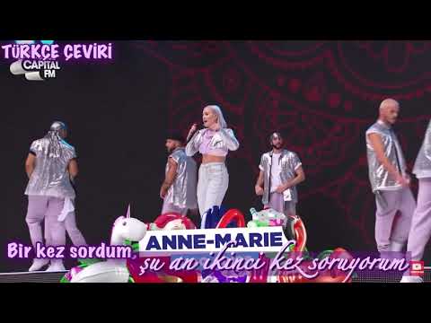 Anne Marie - Ciao Adios (Konser 2 / 2nd Live Version) (TÜRKÇE ÇEVİRİ)