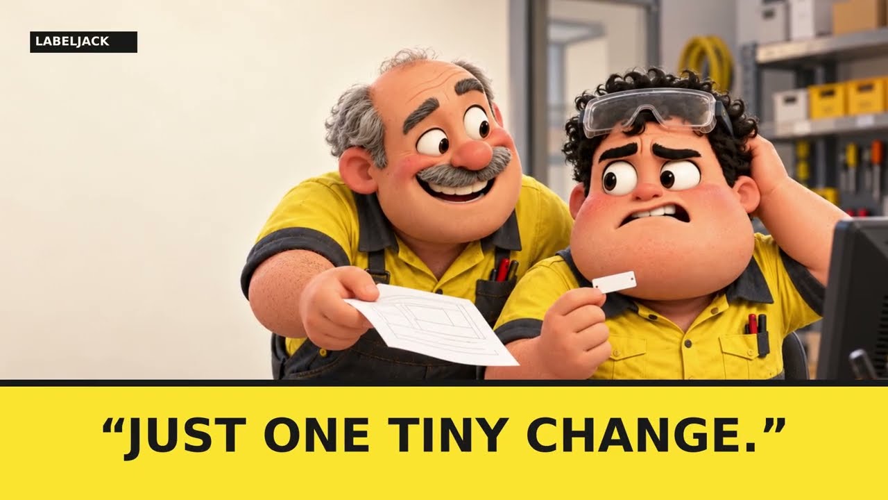 LabelJack — Just one tiny change
