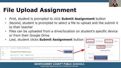 Supporting Your Student: myMCPS Classroom Assignments [ASL]