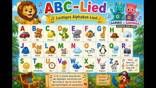 ABC-Lied für Kinder 🎶 – Lustiges Alphabet-Lied zum Mitsingen! 🔤