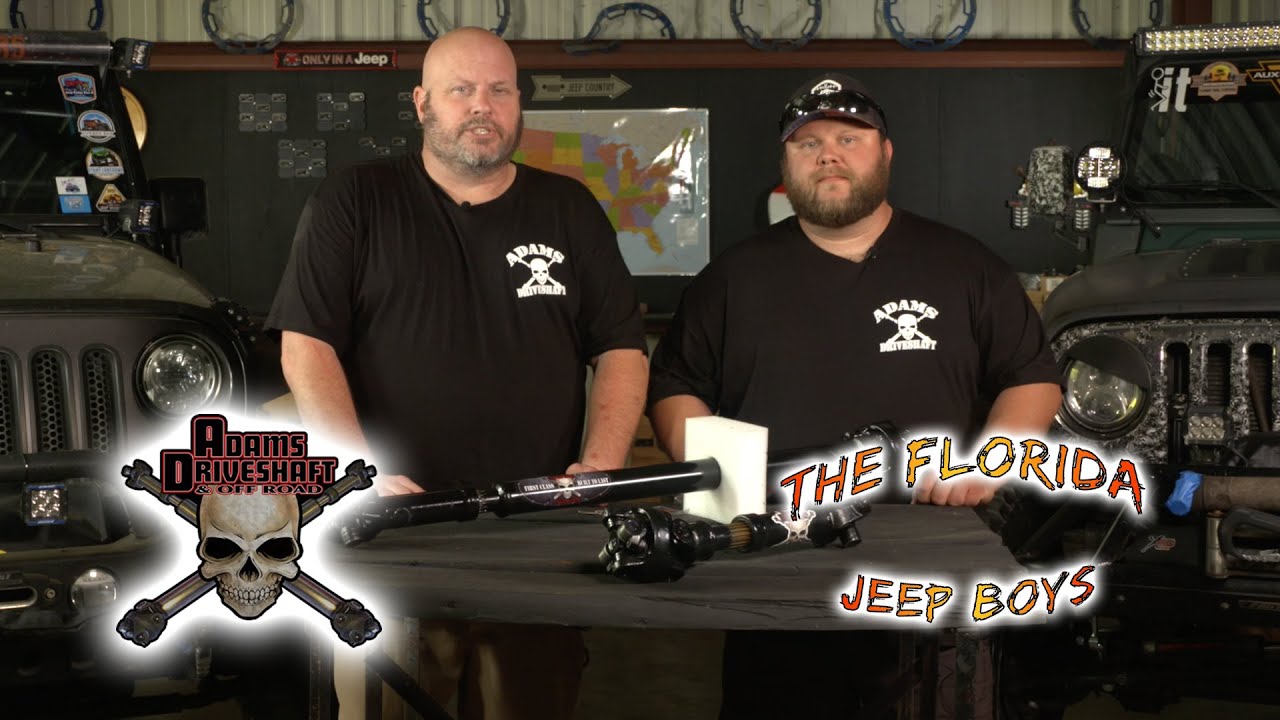 The Florida Jeep Boys Install & Review Adams Driveshaft For A TJ Wrangler