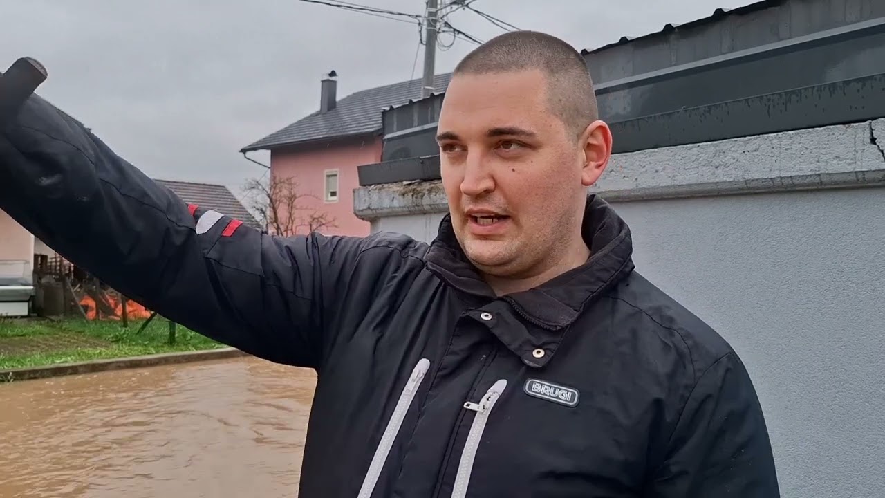 Poplave u Laktašima: poplavljene kuće, mještani u strahu