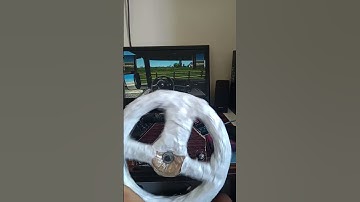 Arduino leonardo ve çok turlu potansiyometre ile yapılmış direksiyon seti #direksiyonseti #keşfet