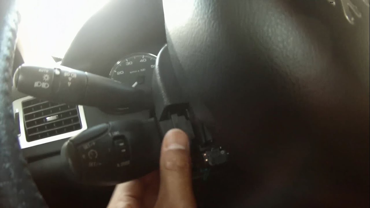tutorial piloto automático Peugeot 307 "cambio manual" cruise control
