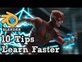 10 Tips To Learn Blender Faster
