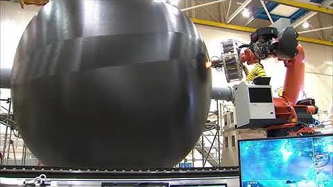 Manufacturing A Large Composite Rocket Fuel Tank at NASA