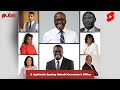 9 candidates eyeing Nairobi Governor Seat. #Shorts