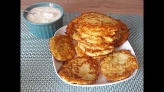 Оладушки из кабачков / Оладьи из кабачков и чесноком / krep / cooking Оладушки из кабачков / Оладьи из кабачков и чесноком / krep / cooking