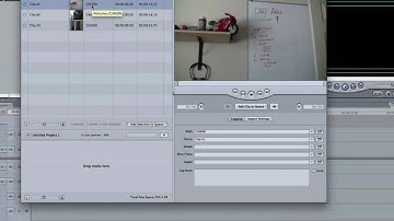 Import to Final Cut Express