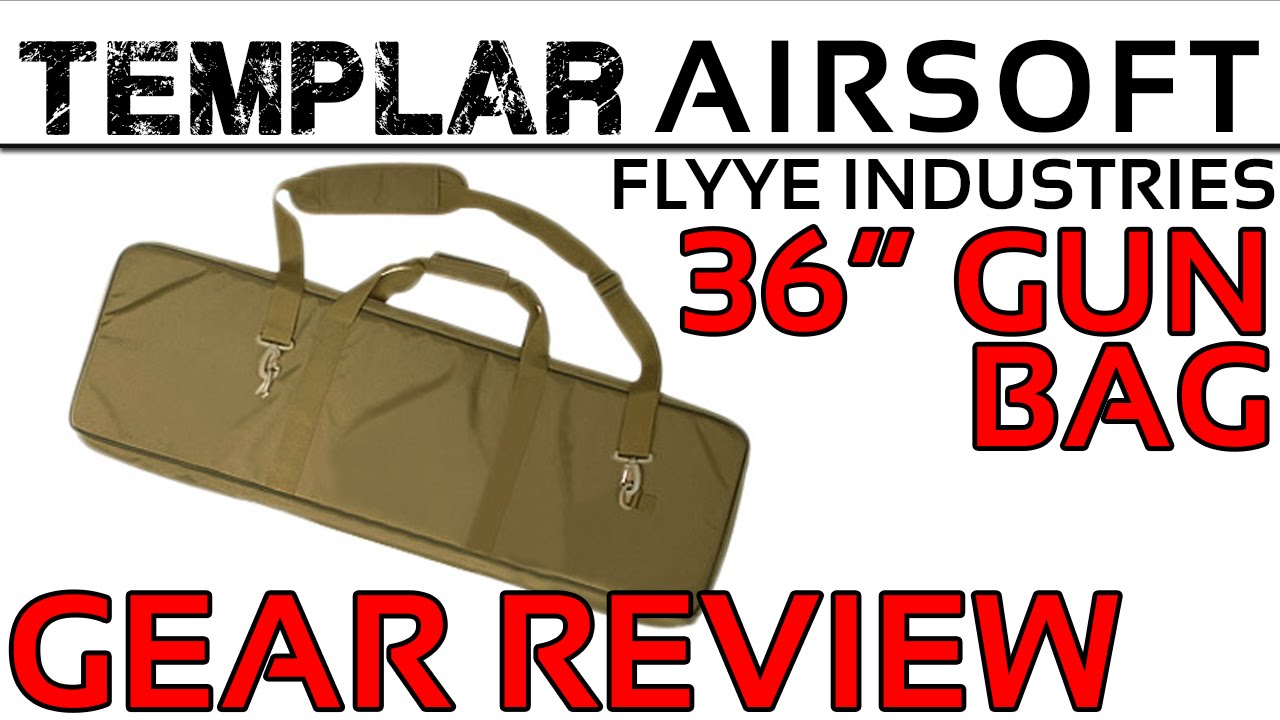 Flyye Industries 36 inch Gun Bag Review Templar Airsoft YouTube