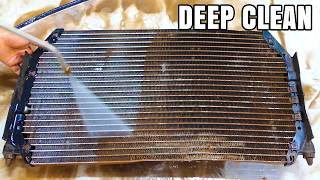 1998 Toyota Camry AC Deep Cleaning – From Dirty & Smelly to Ice Cold Air!