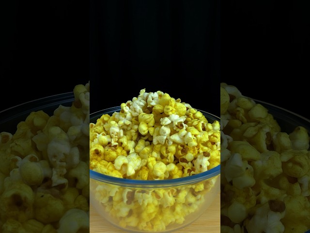 You must TRY this Garlic Popcorn  | Epic ASMR Kitchen #shorts