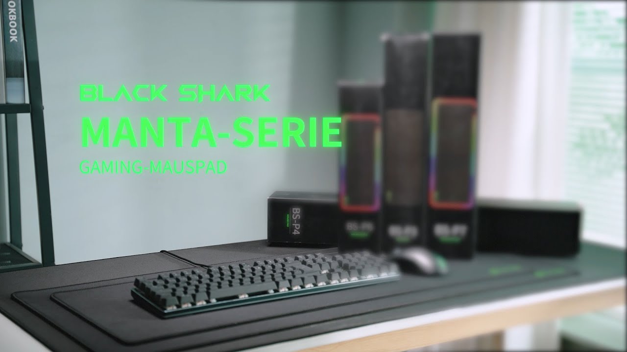 Manta Series | Black Shark Gaming Mouse Pad