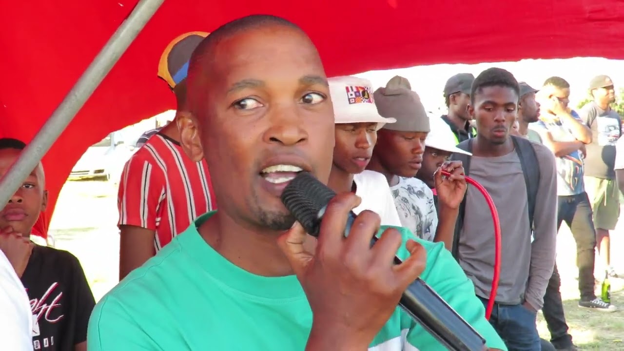 Thabo Mataboge Tswana Soccer Commentator at DSTV Kasi Challange