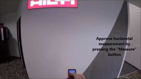 How to use the Pythagoras function accurately on your PD-I, Laser Range Meter