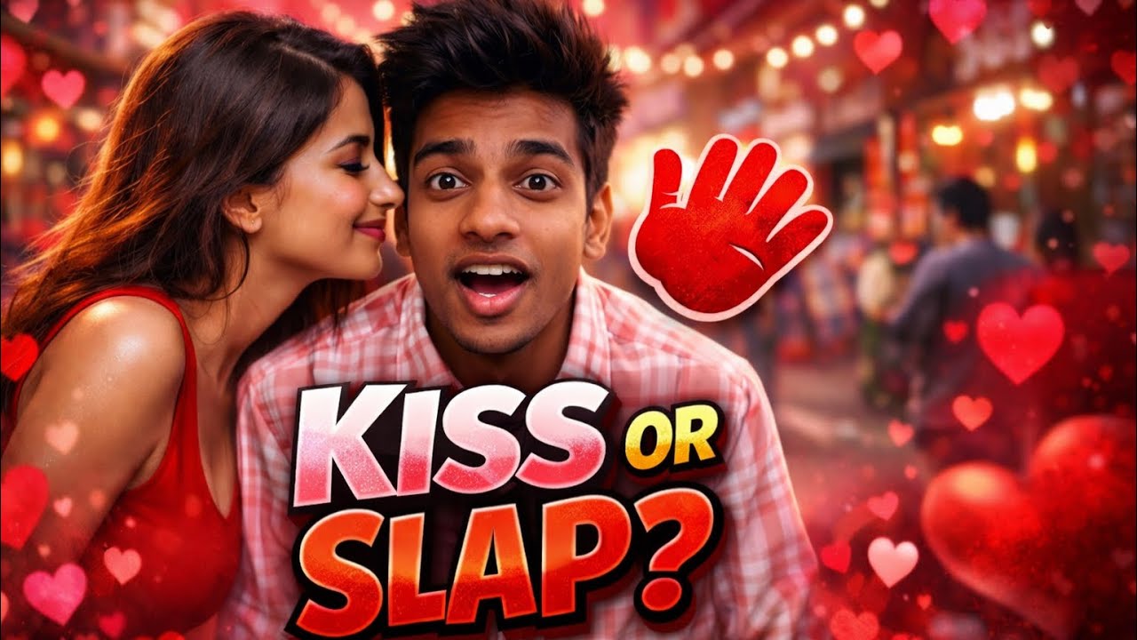 Kiss or Slap? | Valentine’s week Challenge Day 7😳💔