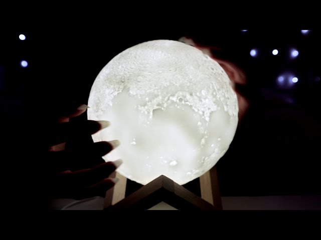 ASMR Moon Scratching (No Talking)