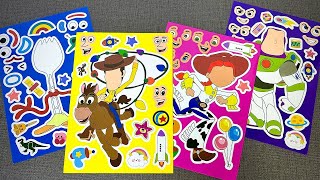 [🍒paper diy🍒] Amazing TOY STORY 5 Sticker 🤠🚀 Woody & Buzz Lightyear Dress Up | Oddly Satisfying ASMR screenshot 4