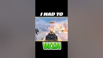 1 Vs 4 In CODM 😵 #shorts #codm