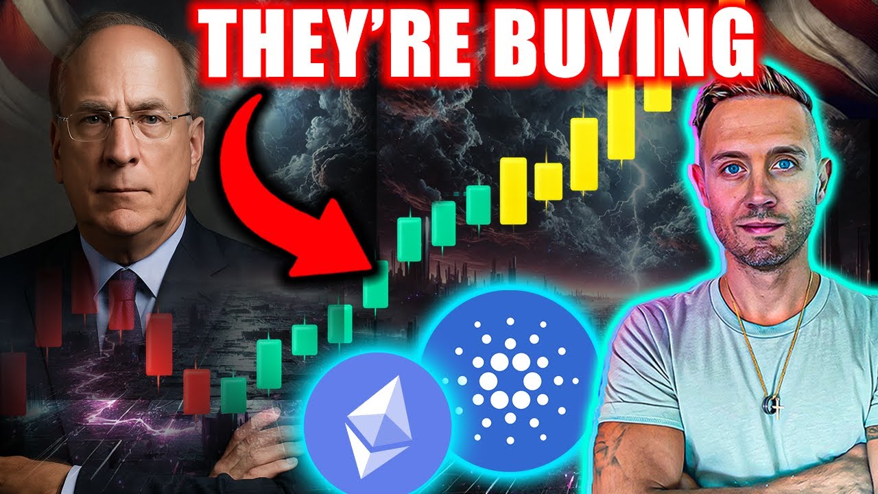 Blackrock Buying ALTCOIN Dip. Retail Asleep on CARDANO & ETHEREUM