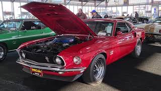 Candy Apple Red 1969 Boss 429 Fastback Mustang