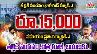 Talliki Vandanam Scheme 2026 | ₹15,000 for Students in AP | Full Details | DAR FOCUS Profile