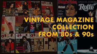 Michael Jackson Vintage Magazine Collection from 80s & 90s