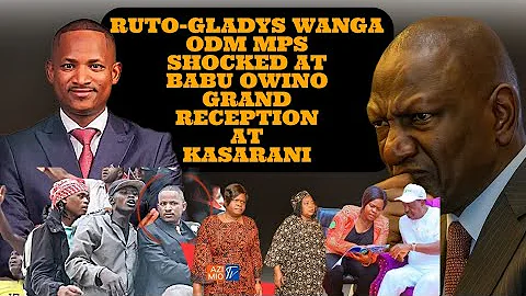 RUTO-ODM SHÒCKED AT BABU OWINO'S GRAND RECEPTION AT KASARANI DURING RAILA'S EVENT! NEXT LUO KINGPIN?