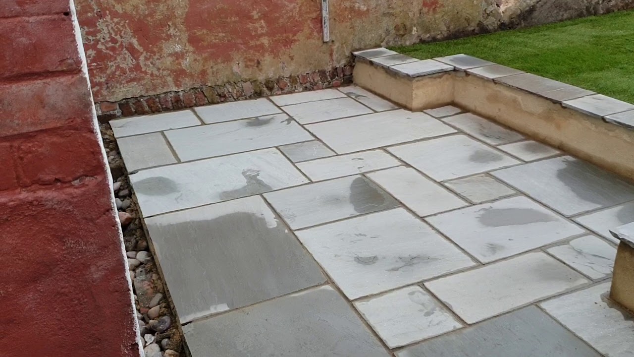 Grey indian sandstone completed project YouTube