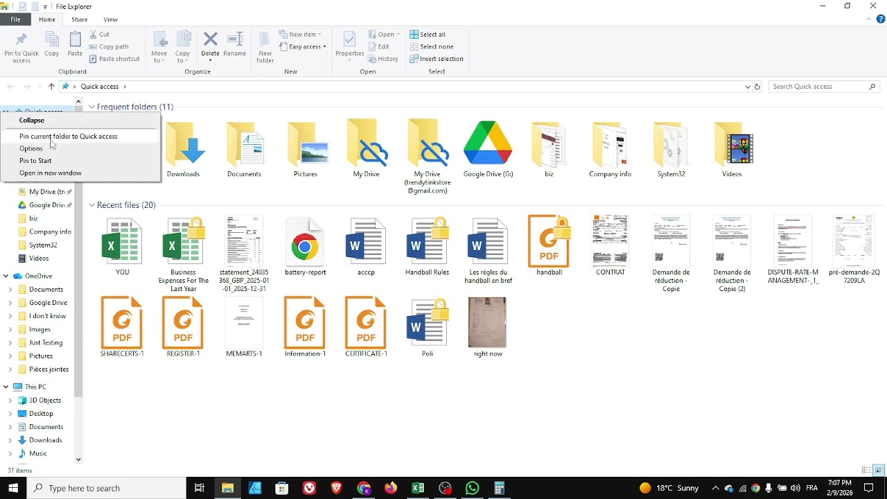 Как предотвратить отображение папок в режиме быстрого доступа — полное руководство