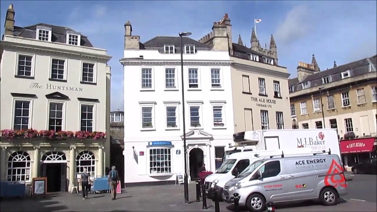 The city of Bath, England YouTube