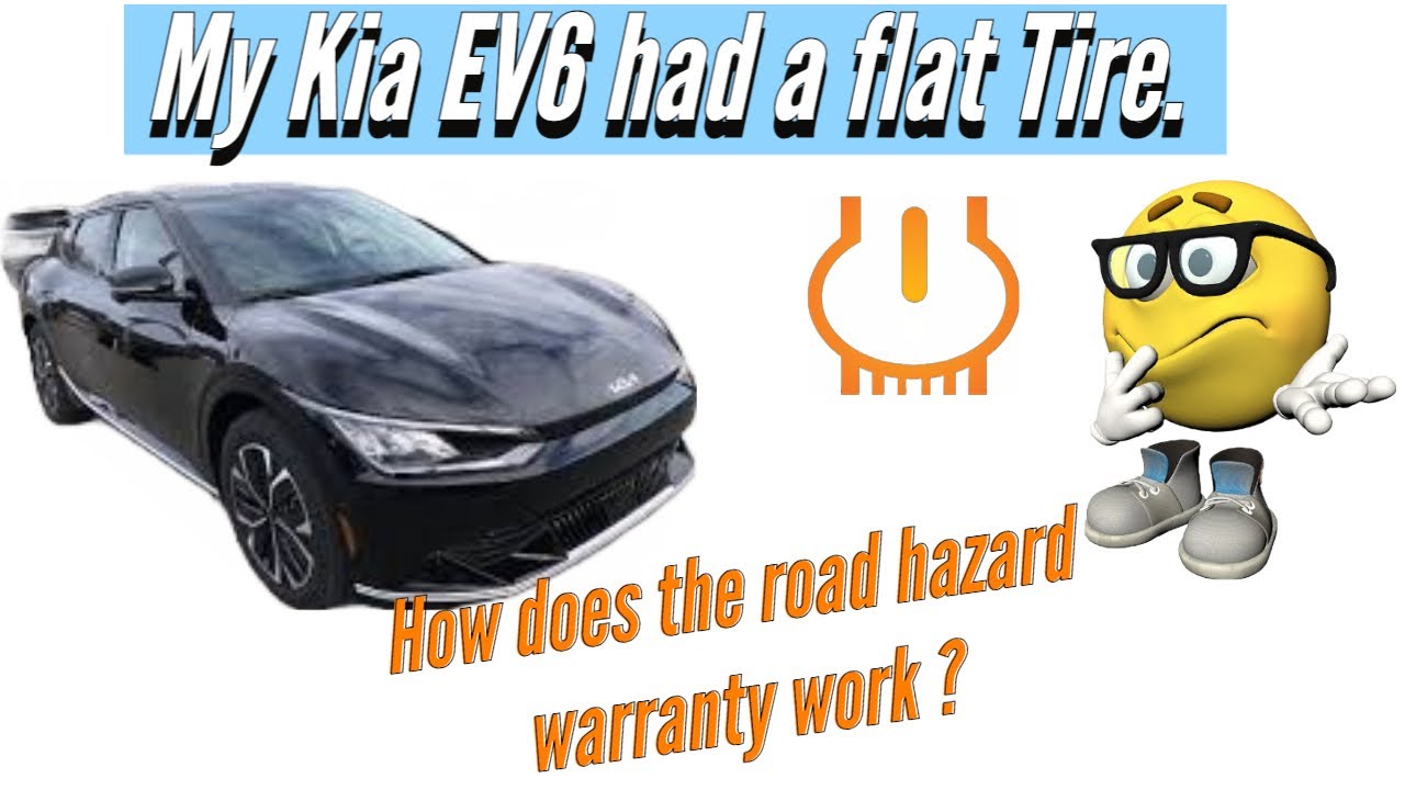 My Kia EV6 had a flat Tire!!! (Tire hazard warranty) YouTube