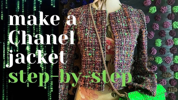 Making a Chanel-style jacket with trim - Step by step 