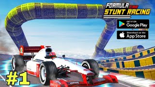Formula Mega Ramp Car Stunts Impossible Tracks 3D Gameplay Android Part 1 screenshot 1