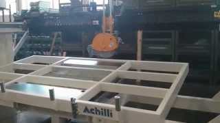 Granite Tilt table for bridge saws