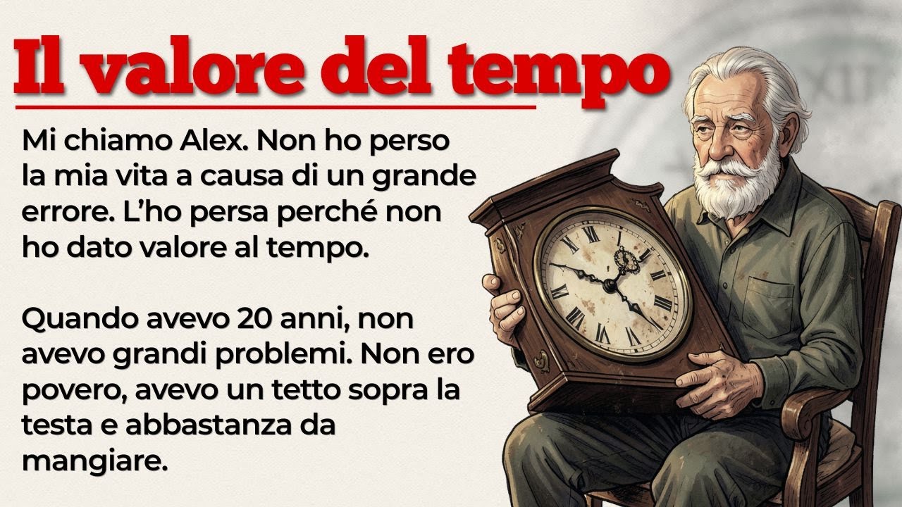 Non sprecare il tuo tempo | Italian Stories | Learn Italian with Stories - Video Description