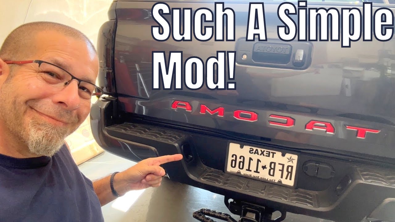 Get Rid Of Toyota Tacoma Camera Glare