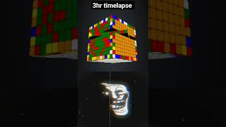 Watch in Awe: 12x12 Rubik's Cube Solved in 3 Hours - Mesmerizing Timelapse Expedition