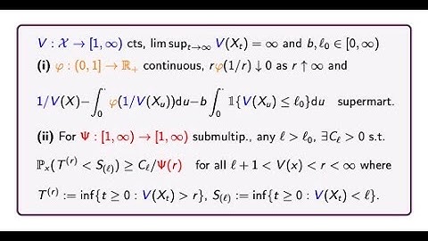 Subexponential lower bounds for f-ergodic Markov processes (Part I: Results)