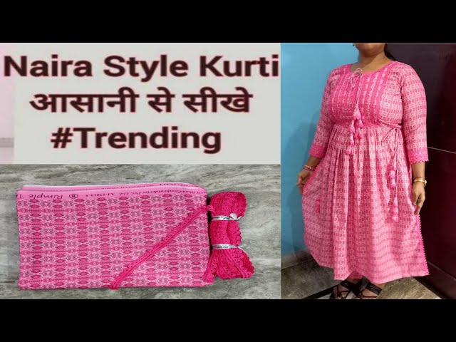 Rangoon Naira Fancy Design Silk Kurti Pent Dupatta Wholesaler New Collection