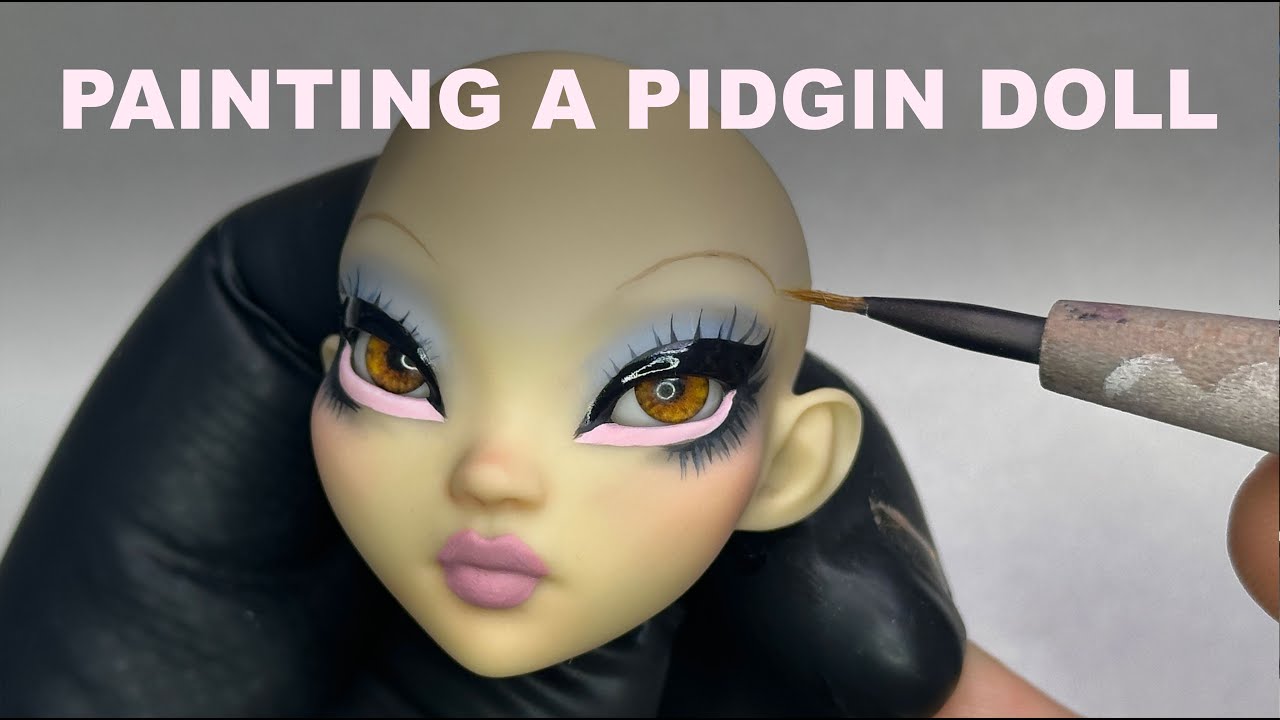 Рисование куклы на пиджине