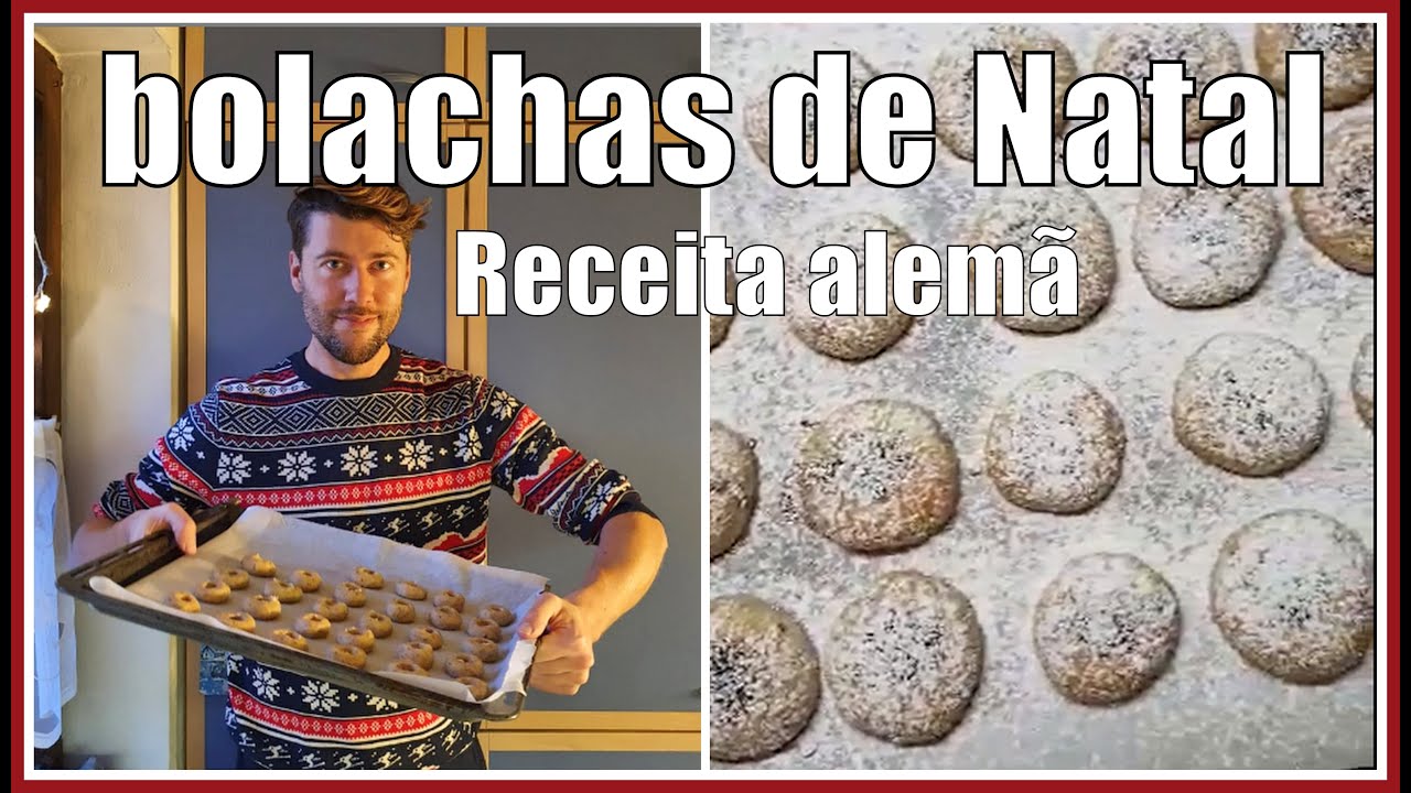 Essas BOLACHAS comemos no NATAL NA ALEMANHA🎄🇩🇪🍪 | Receita Husarenkrapferl