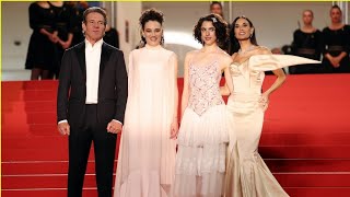 Demi Moore's The Substance Receives 13-Minute Standing Ovation At Cannes 2024 #usa #viralvideos